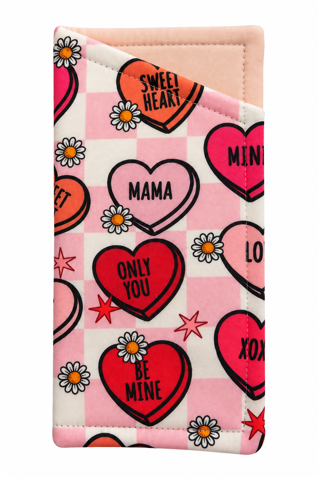 Sweetheart glasses case