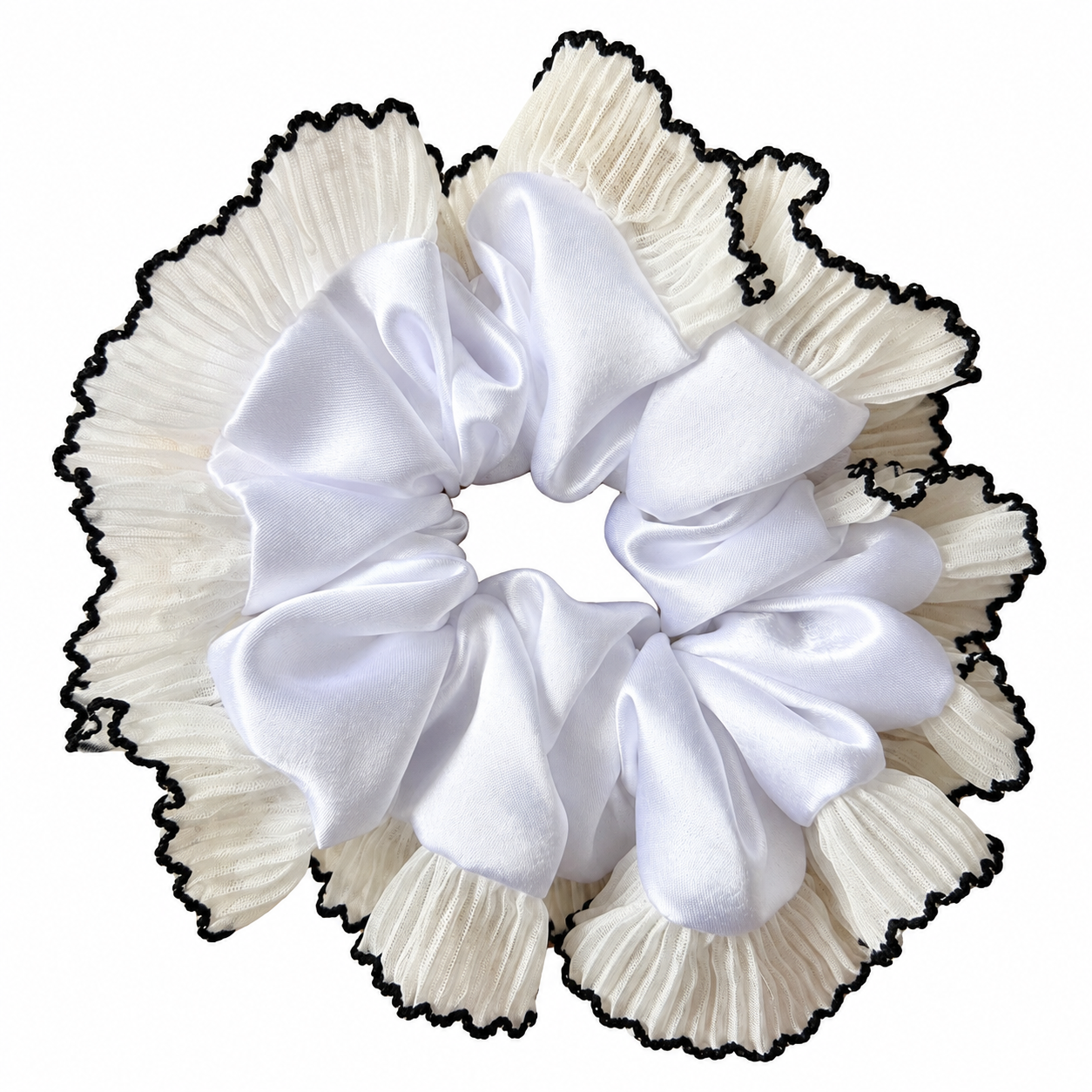 Midnight Ruffle frill