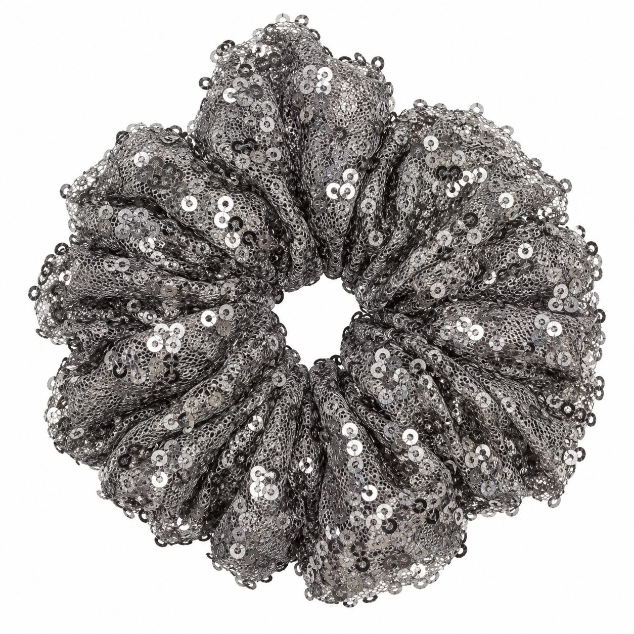 Silver sequin