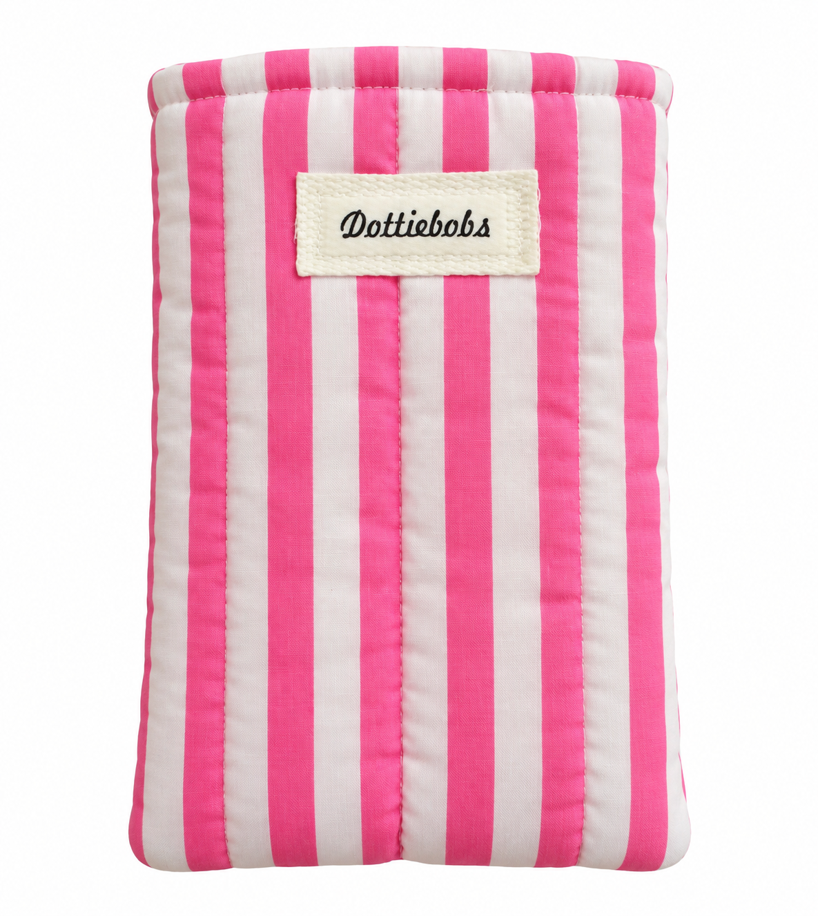 Pink candy stripe kindle sleeve