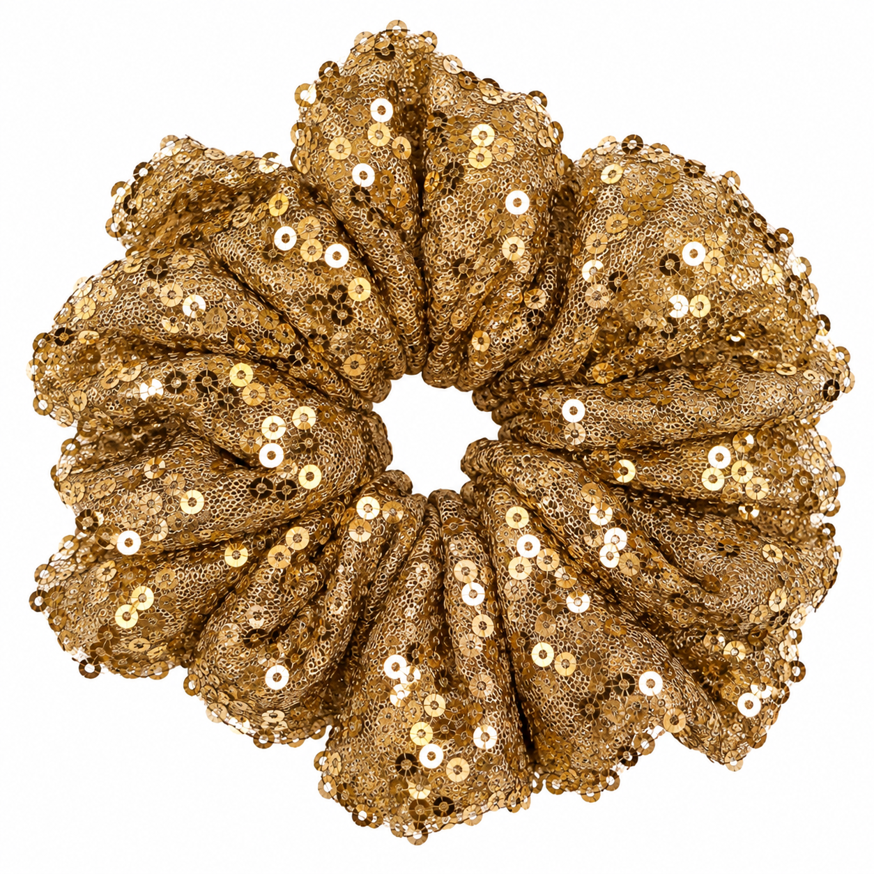 Gold sequin