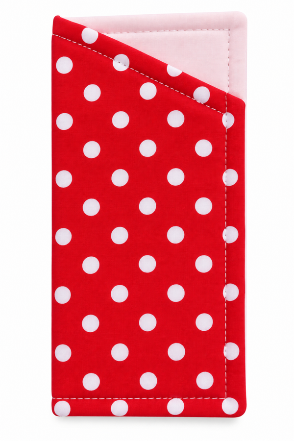 Cherry dot glasses case