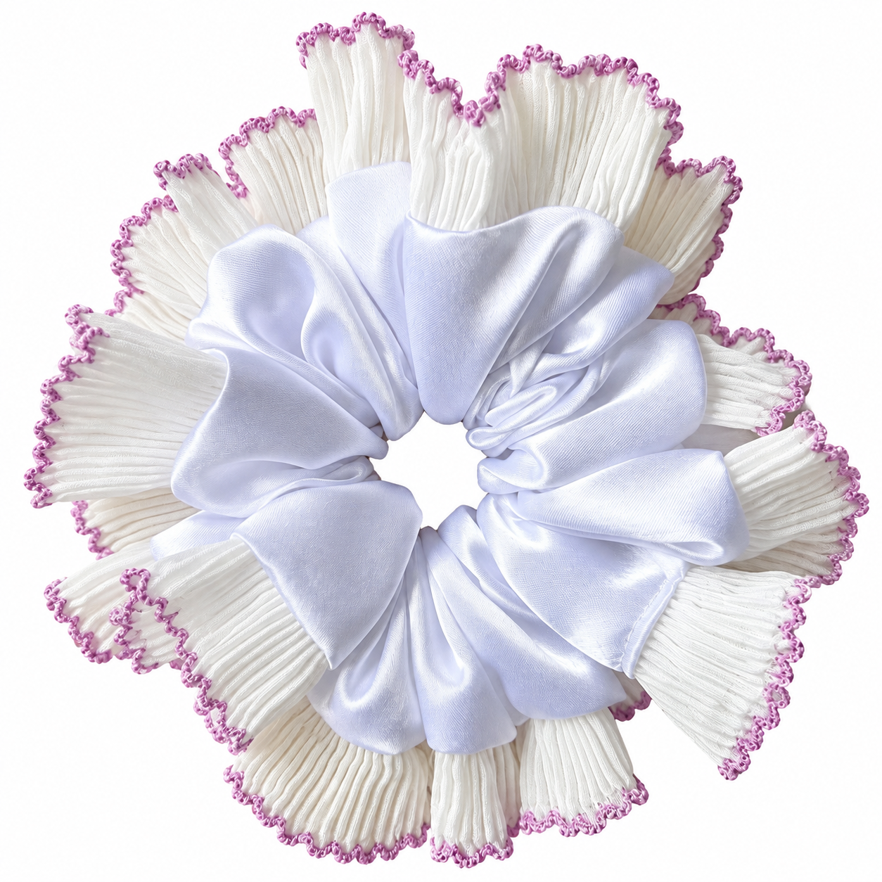 Lilac Lace frill