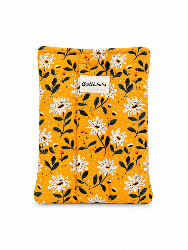 Golden daisy kindle sleeve