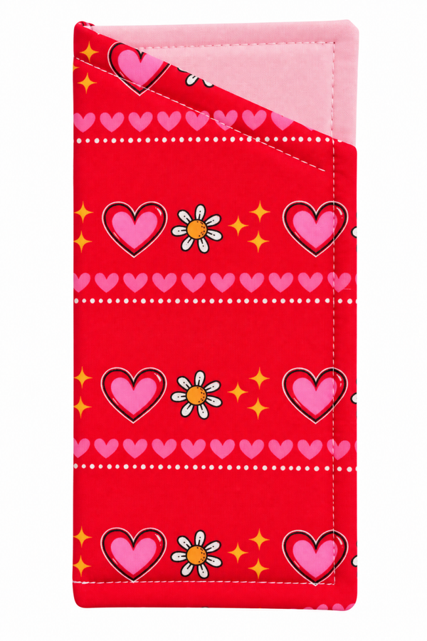 Sweetheart Daisy glasses case
