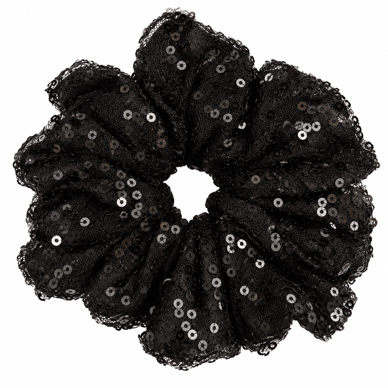 Black sequin