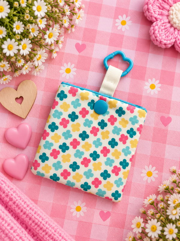 Rainbow meadows headphone case