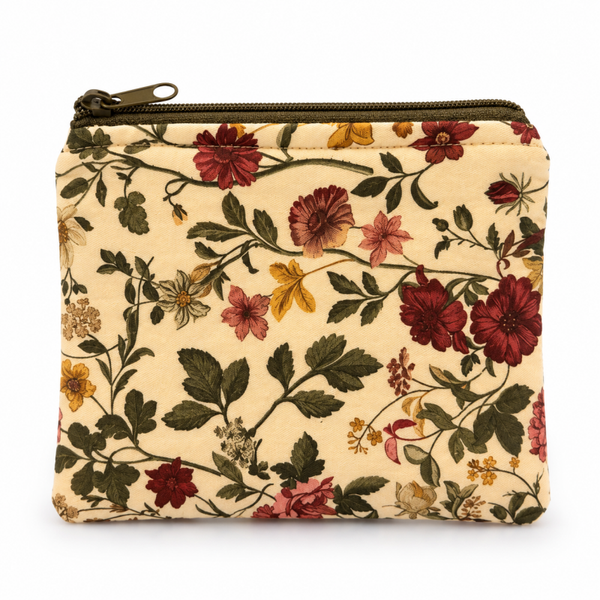 Vintage bloom purse