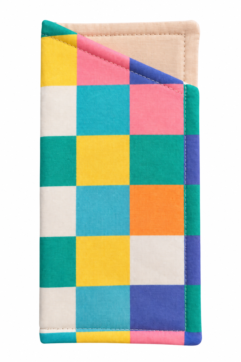 Colour block glasses case
