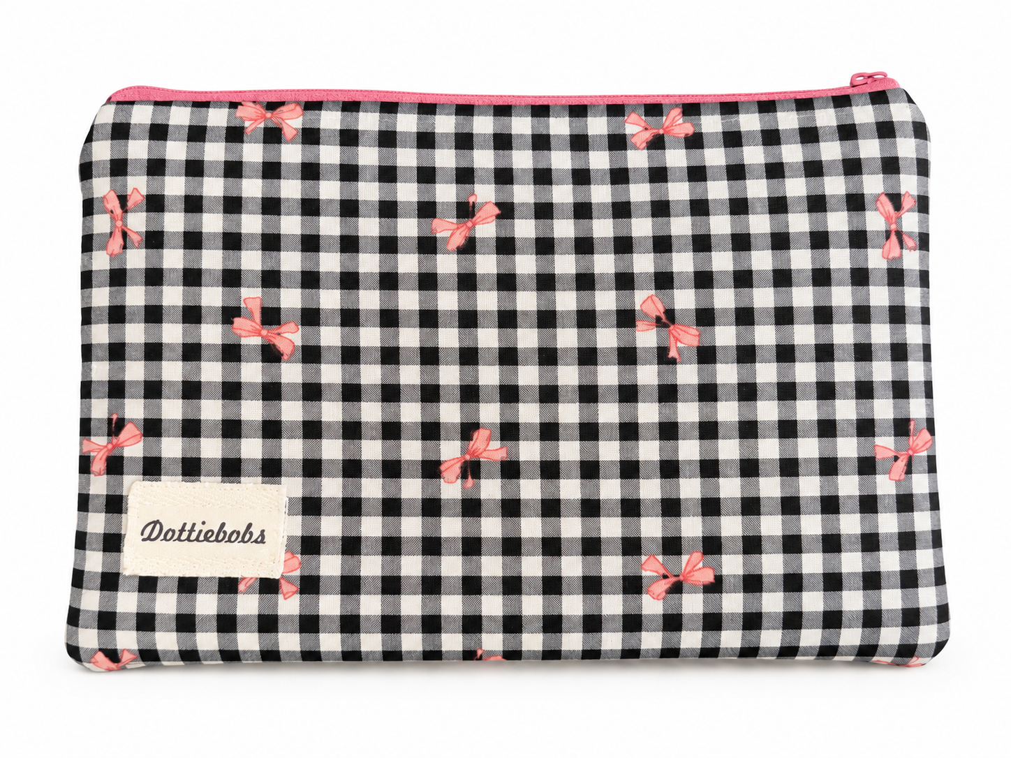 Bow Check Pouch