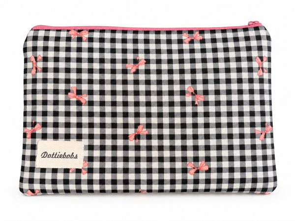 Bow Check Pouch