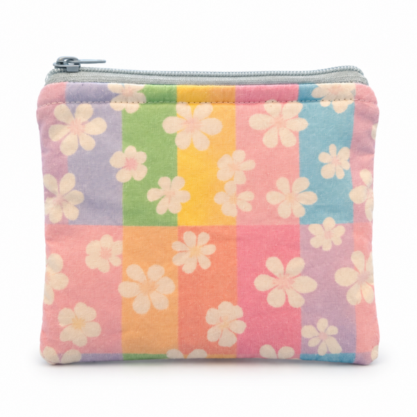 Pastel bloom purse
