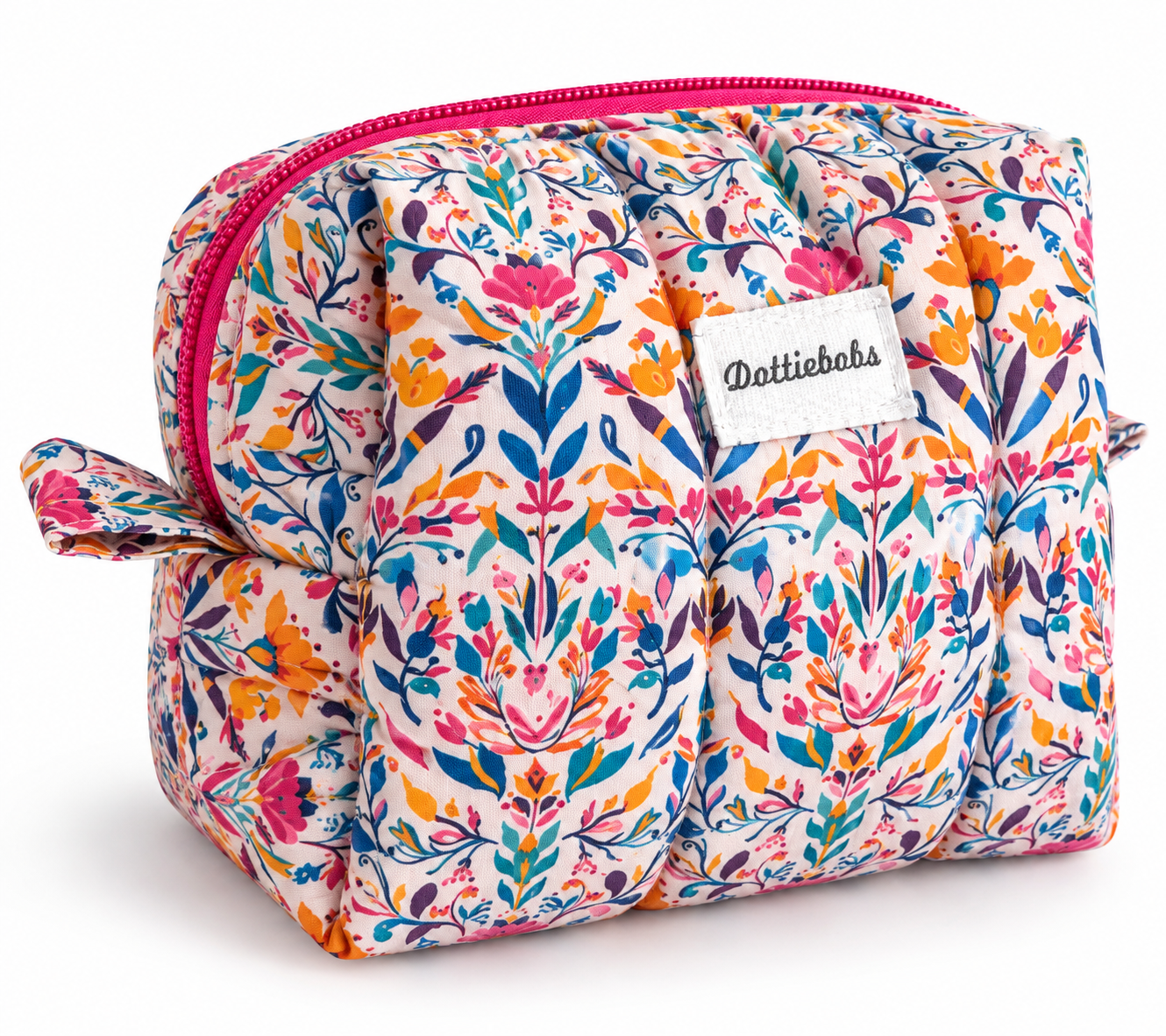 Boho bloom make up bag