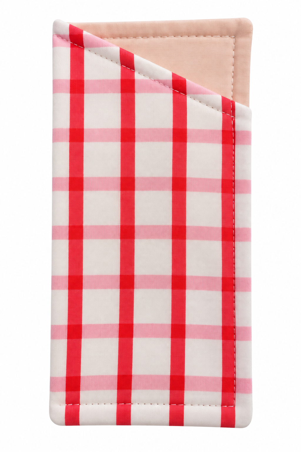 Pink picnic glasses case