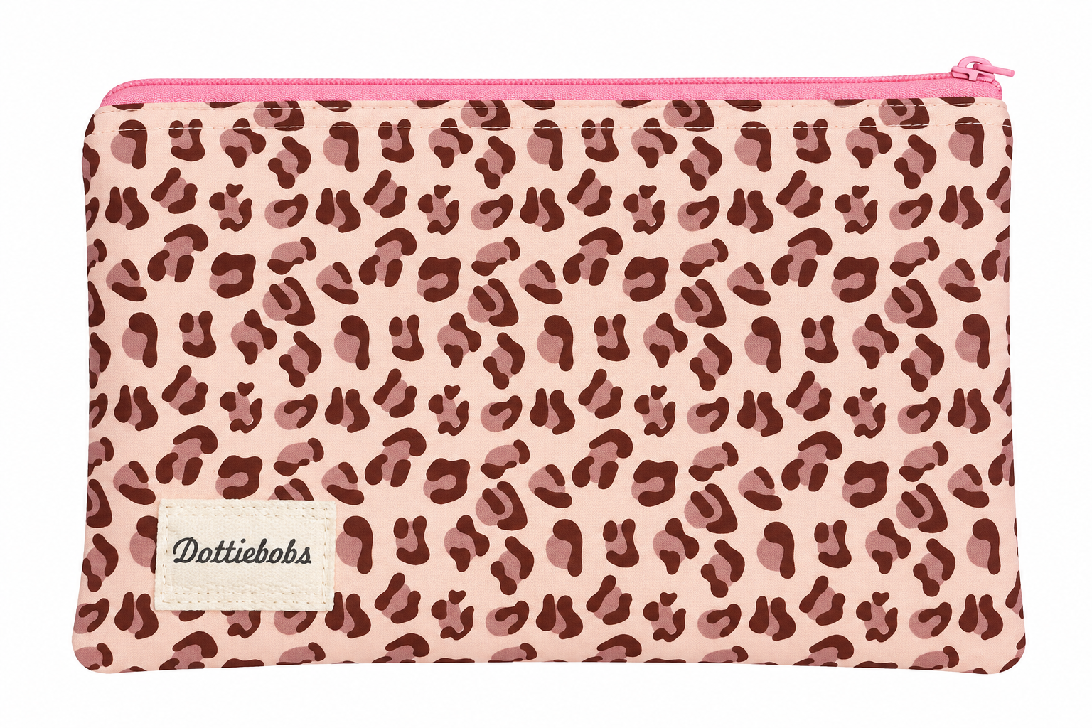 Mocha Leopard Pouch