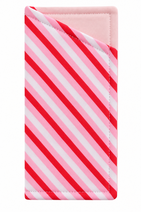 Candy cane glasses case