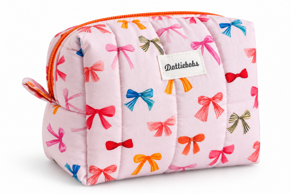 Bow Party make up bag