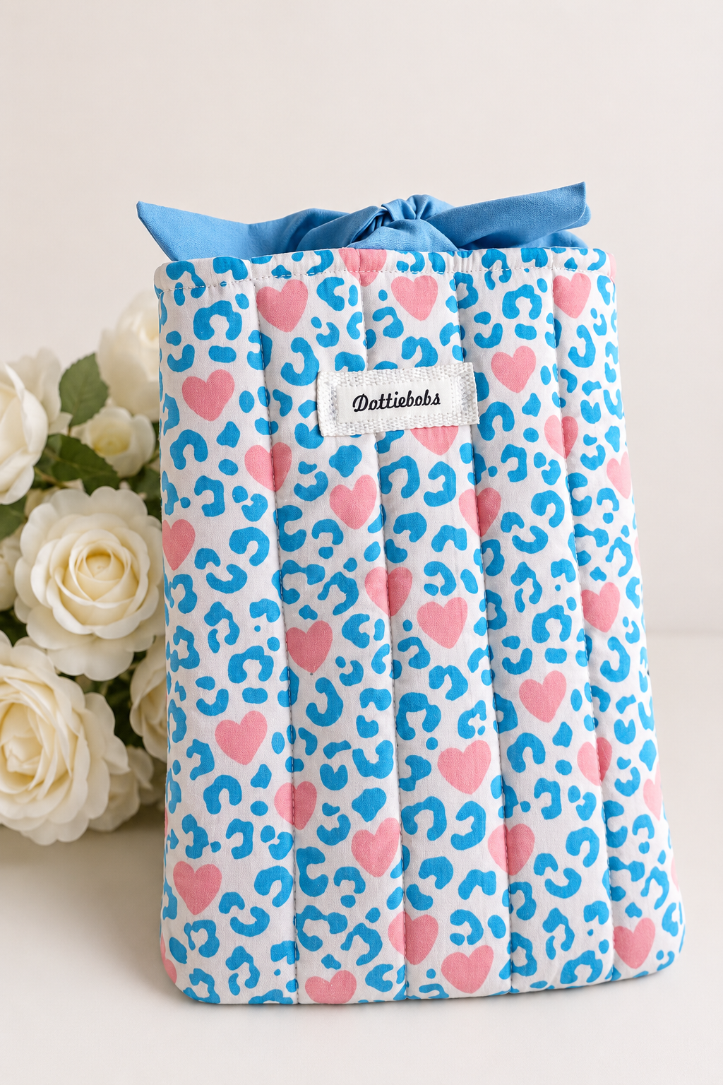 Heart leopard Tablet/Book sleeve