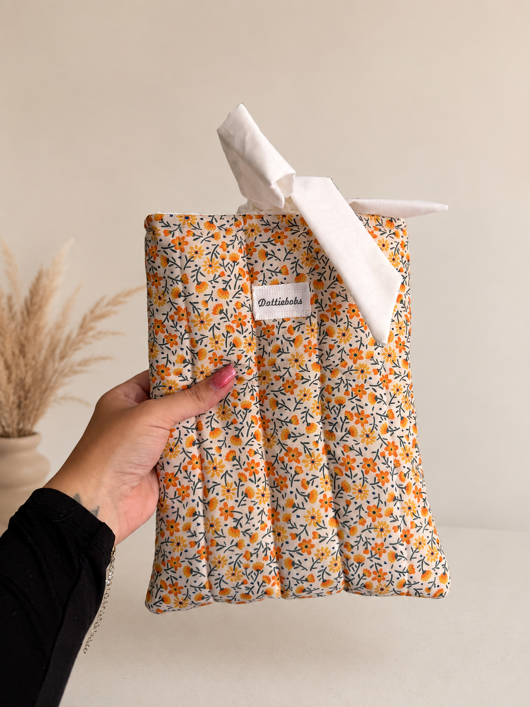 Yellow floral Tablet/Book sleeve