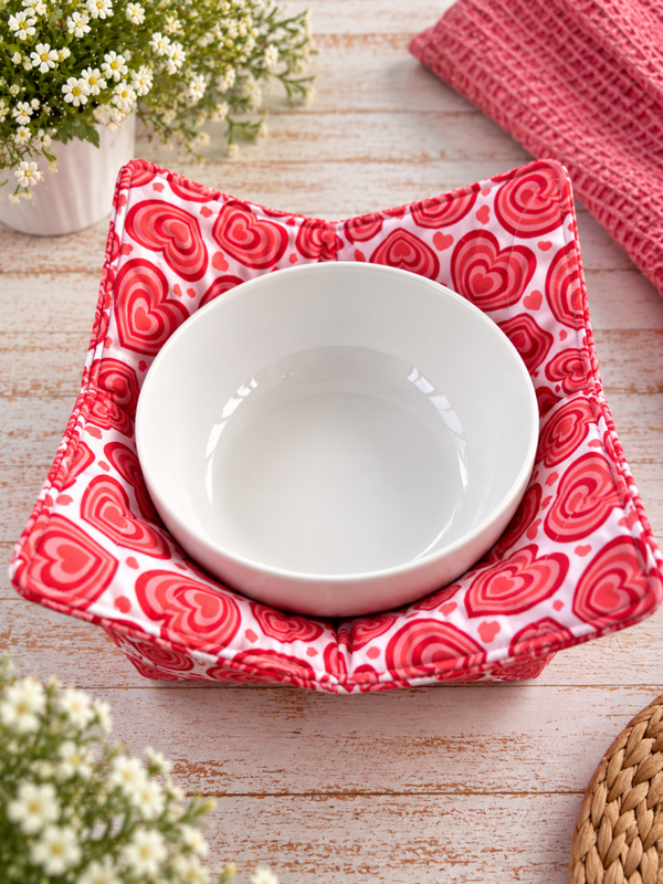 Red heart cozy