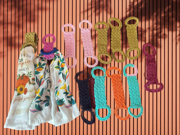 Over the Door Kitchen Towel Holders