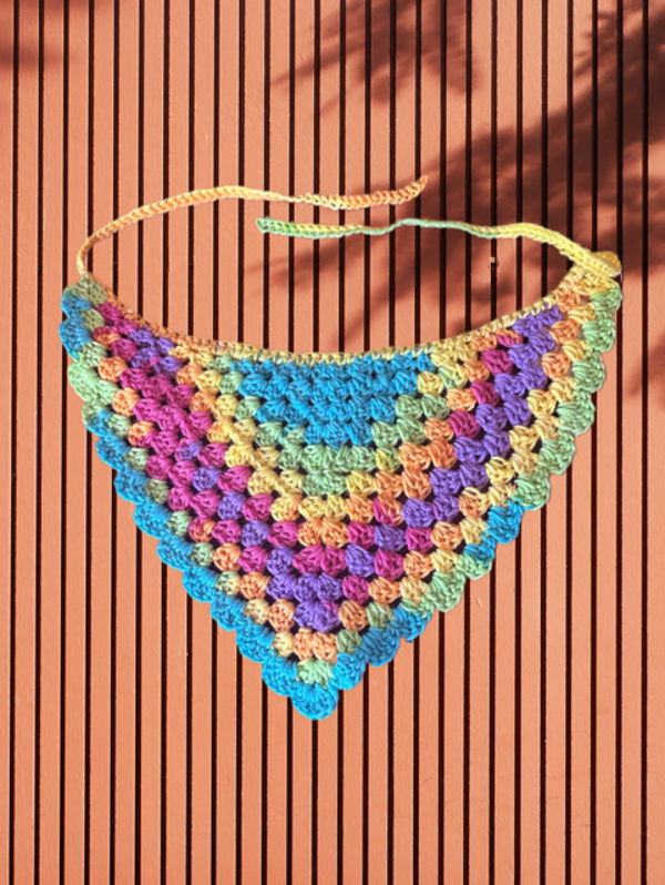 The Rainbow Bandana size sm/ Med