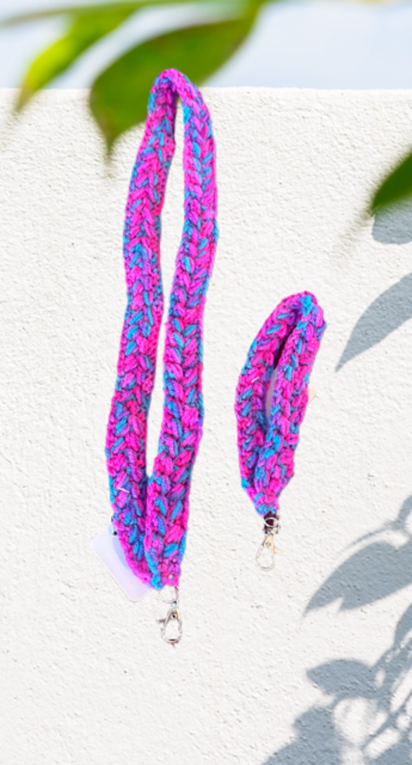 Happy & Bright Lanyard & Wristlet Set