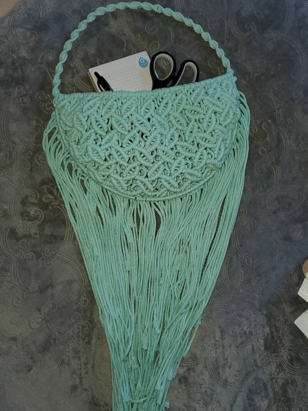 Leaf Pattern Wall Hanging Basket