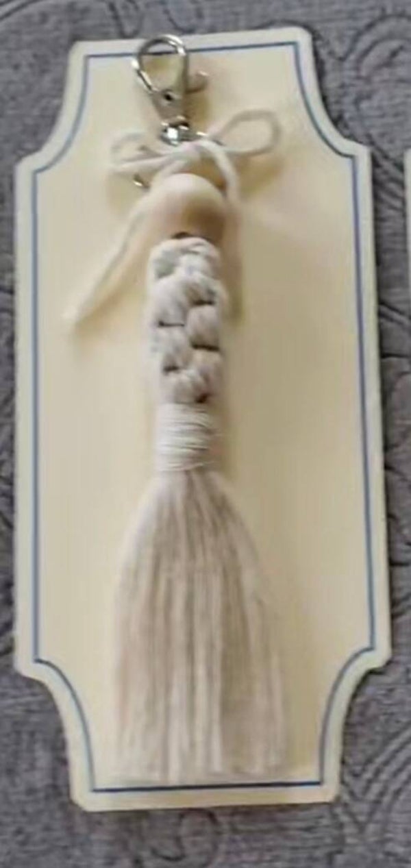 Crown Knotted Keychain/Bag Tassel