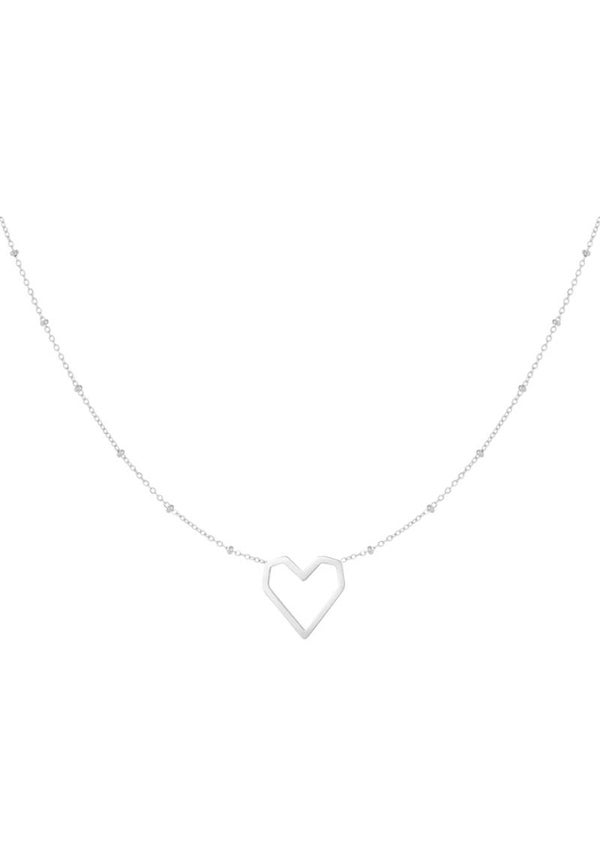 Ketting hart met dots