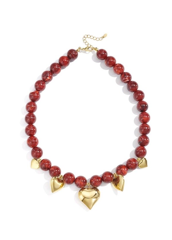 Acryl kralen ketting