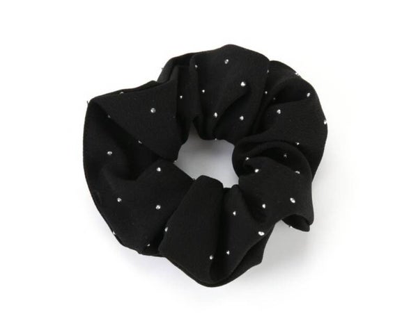 Scrunchie met kleine steentjes
