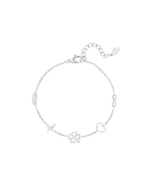 Minimalistische armband goud