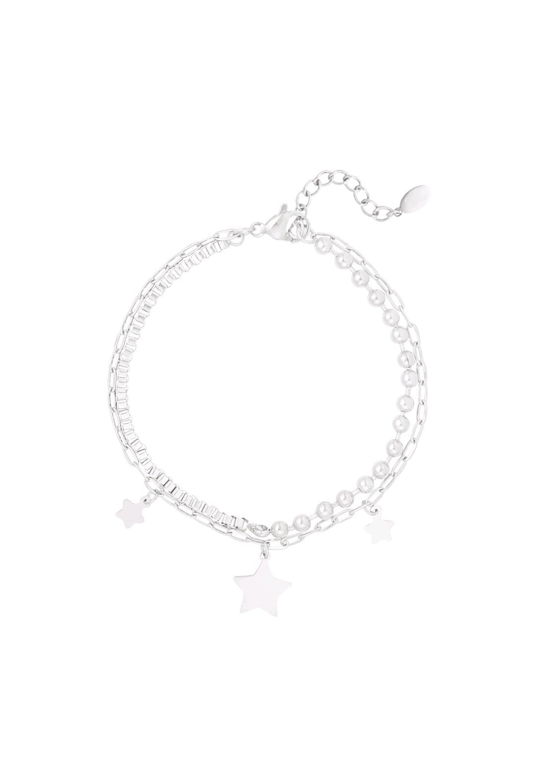 Dubbele armband shine bright