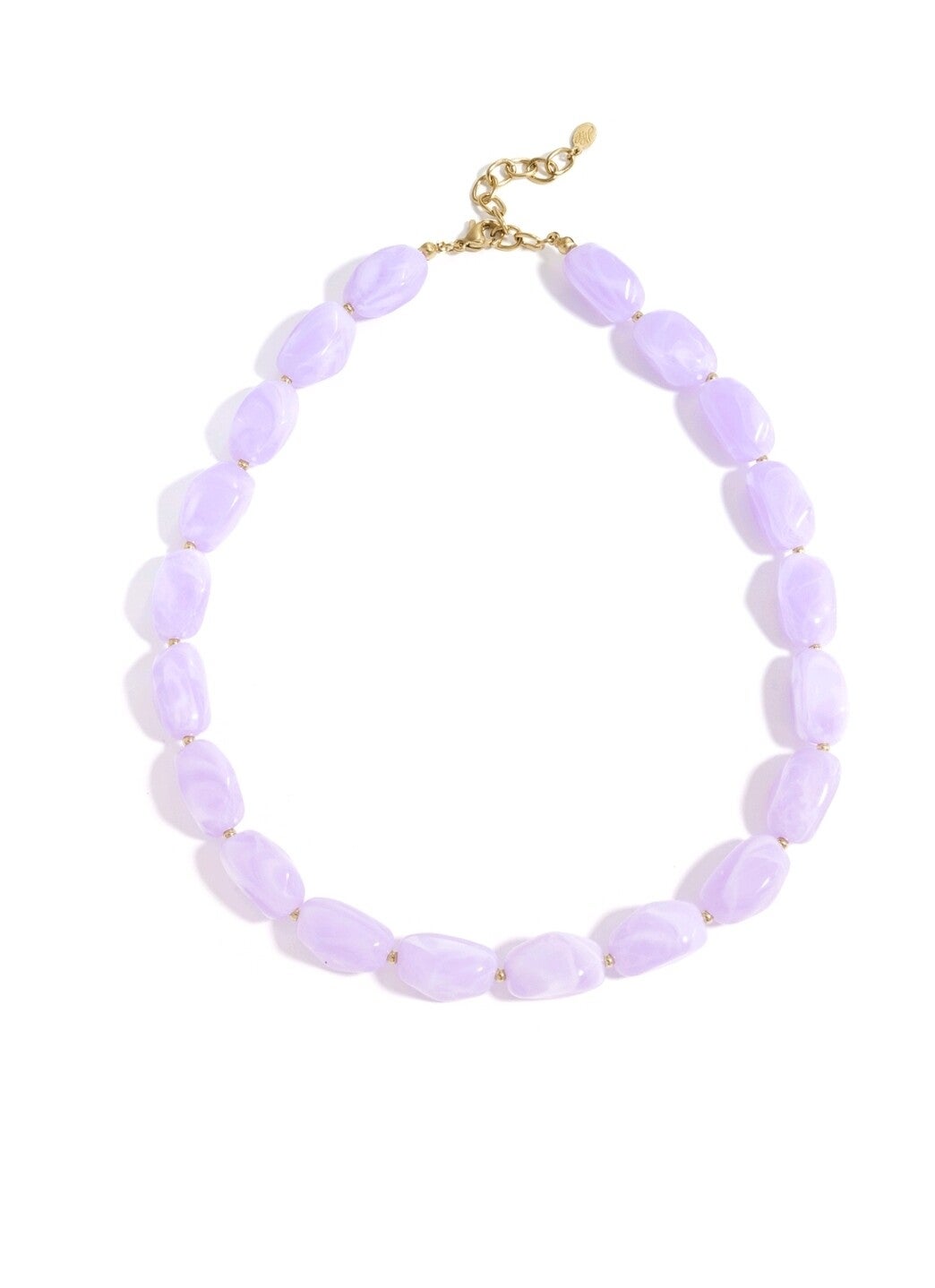 Organische kralen ketting