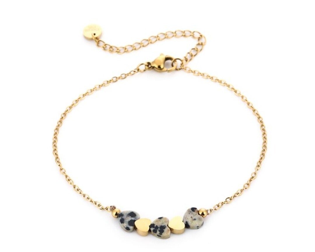 Heart of stone armband