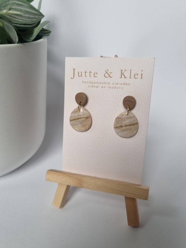 Marble, houtlook top