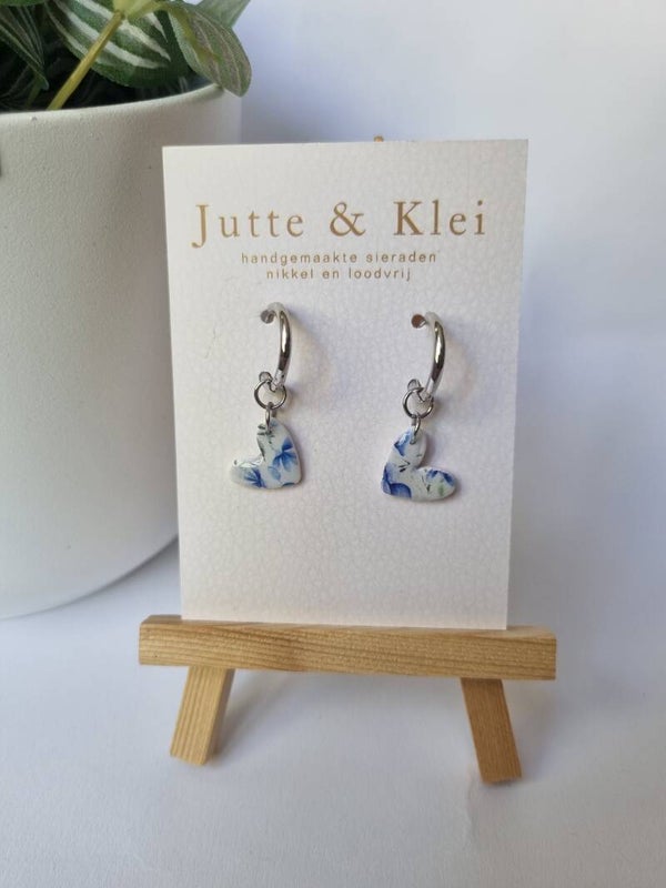 Klein hartje aan creolen