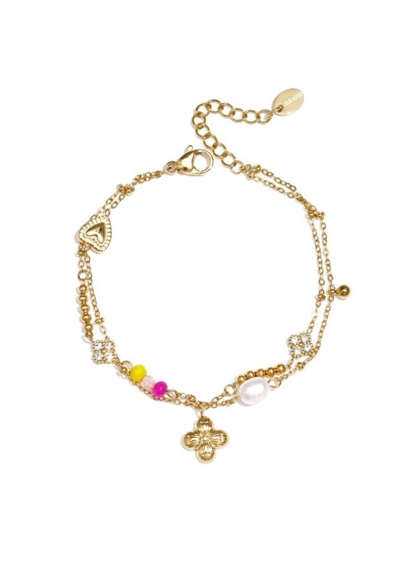 Armband roze