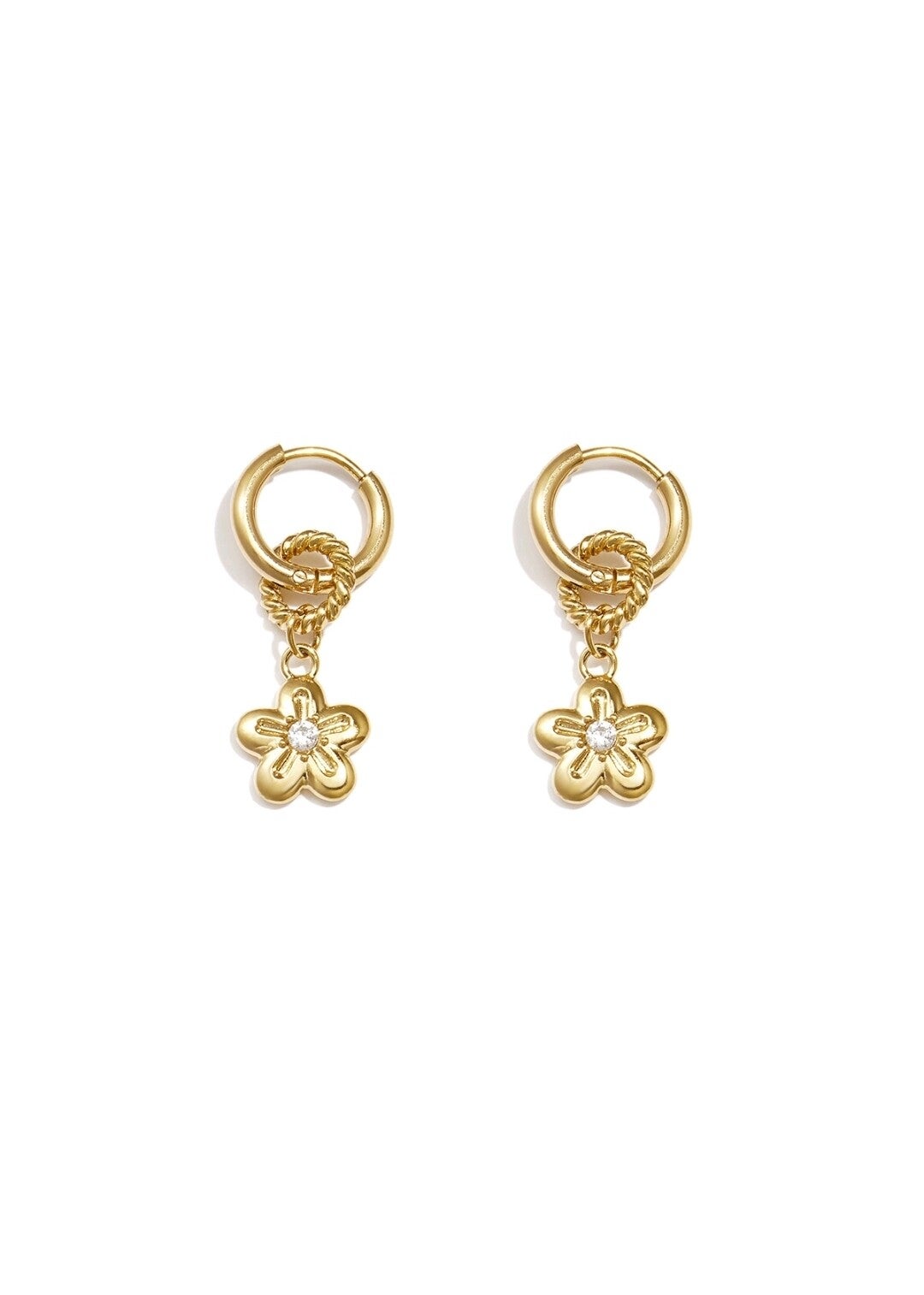 Bloem strass