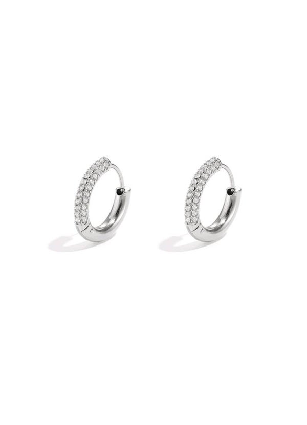 Creolen strass klein