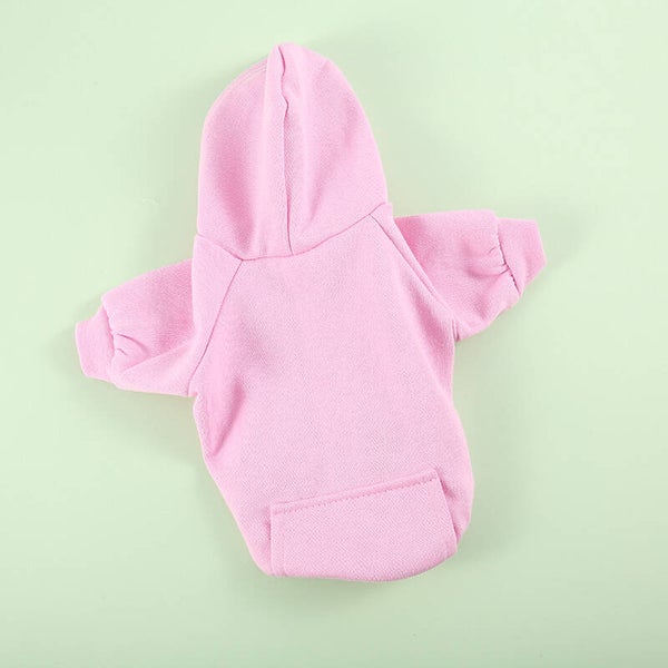 Honden of katten hoodie roze