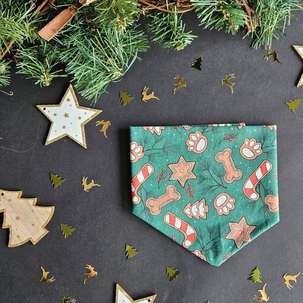 Limited edition kerst honden bandana Christmas treats