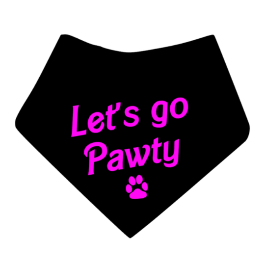 Barbie bandana LET'S GO PAWTY