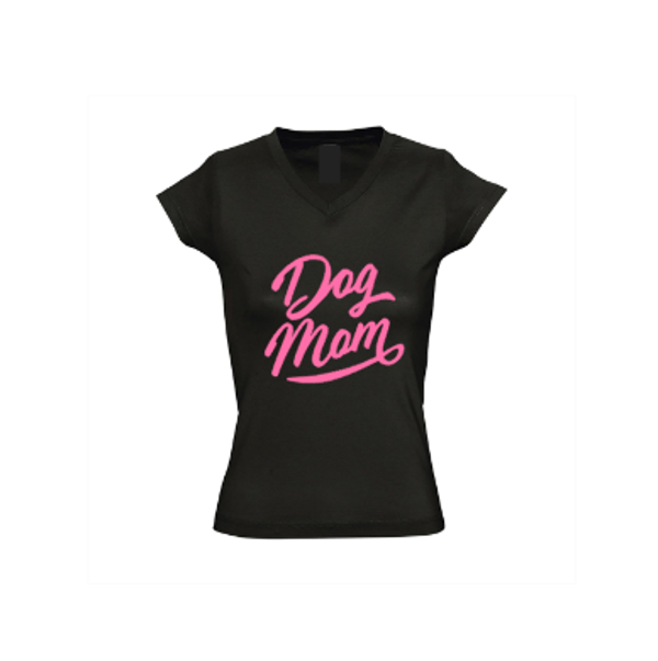 Dames shirt Dog mom