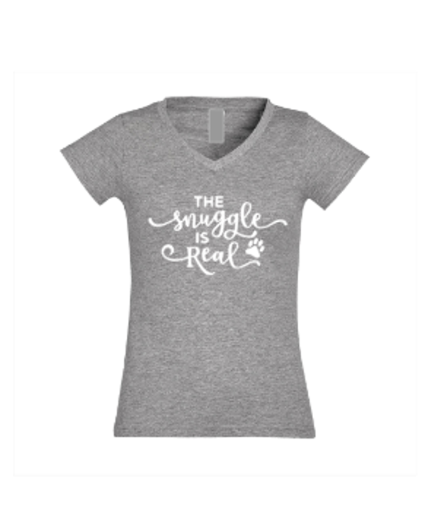 Dames shirt The snuggle is real