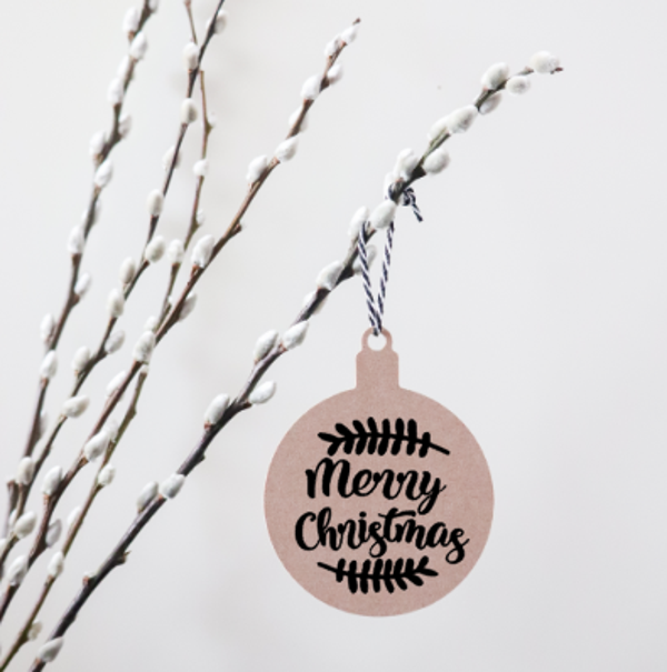 Kerstbal Merry Christmas