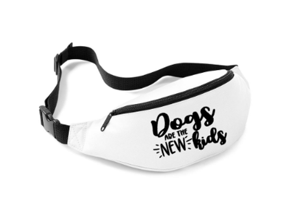 Heuptasje DOGS ARE THE NEW KIDS