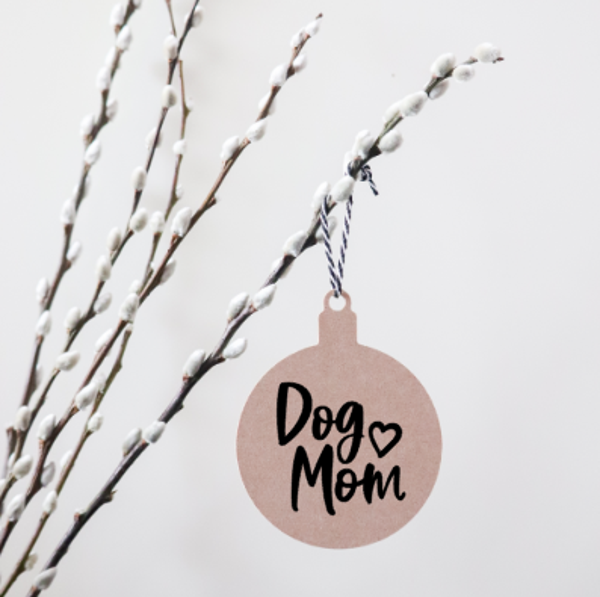 Kerstbal Dog Mom