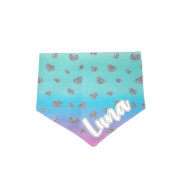 Honden bandana met eigen naam